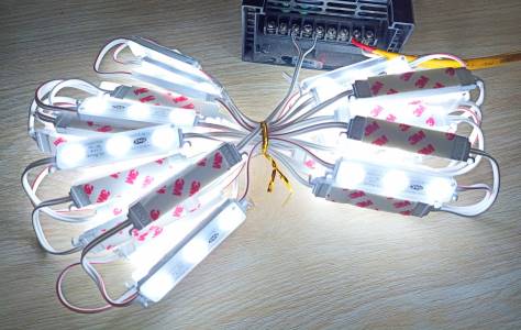 LED 3 bóng Hàn Quốc ANX màu trắng, chip Hi-Power
