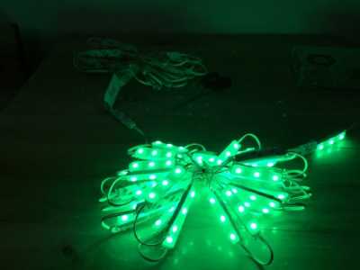 LED 3 bóng Hàn Quốc ANX màu xanh lá